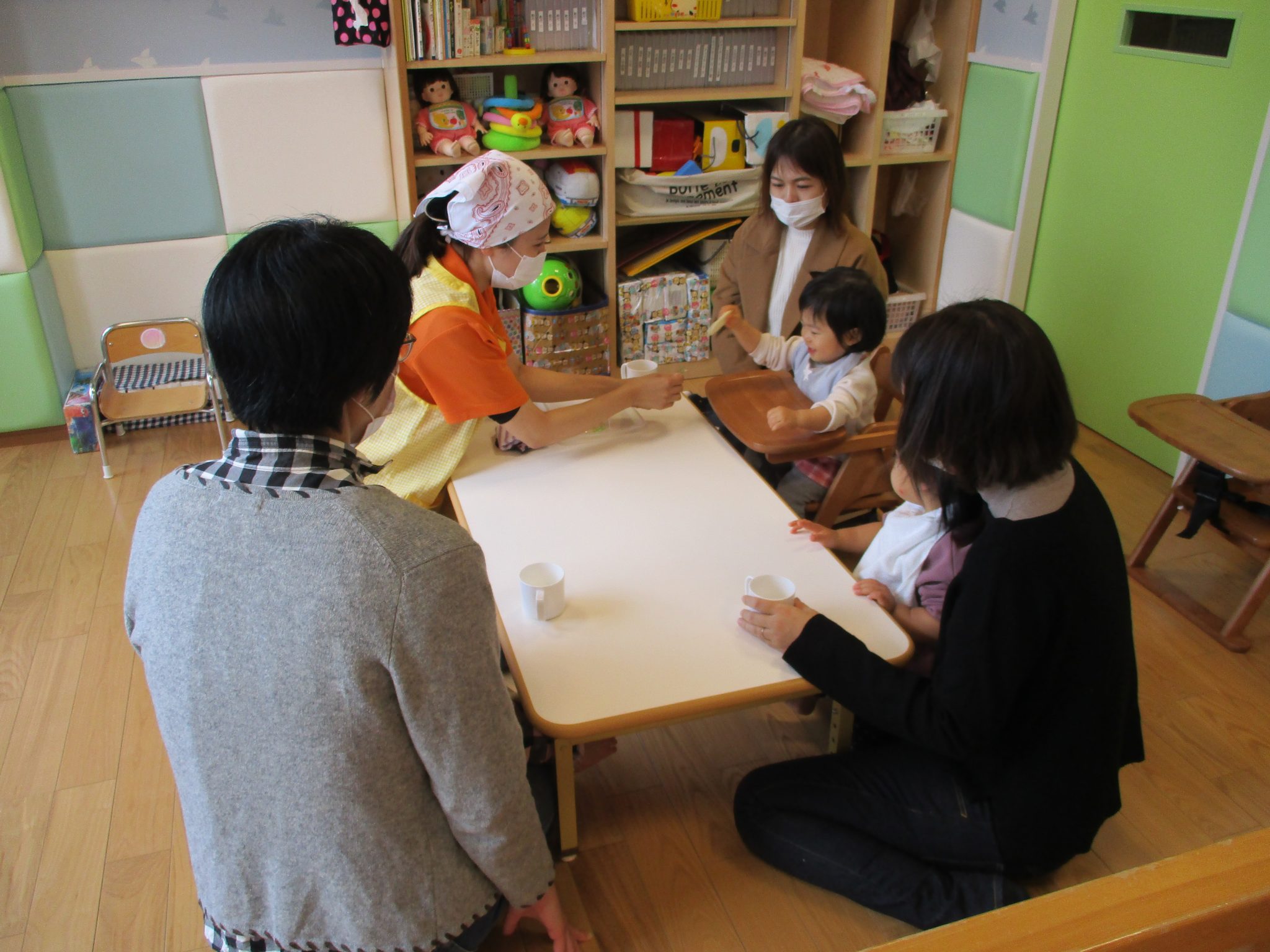 ?お父さん、お母さんと一緒に?