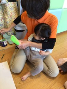 うぐいすとお雛様