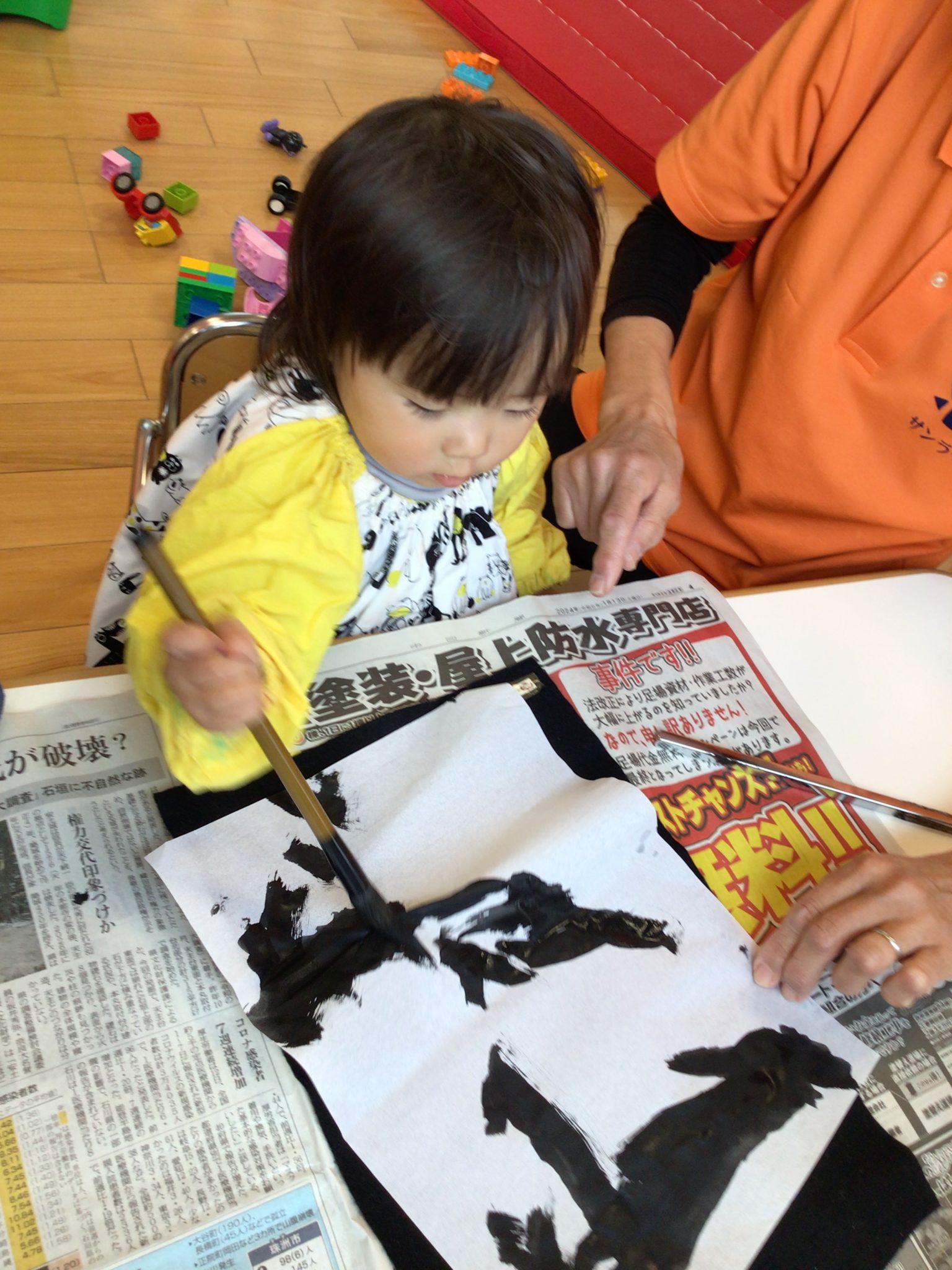 寒くても元気に遊んでいるよ‼️⛄