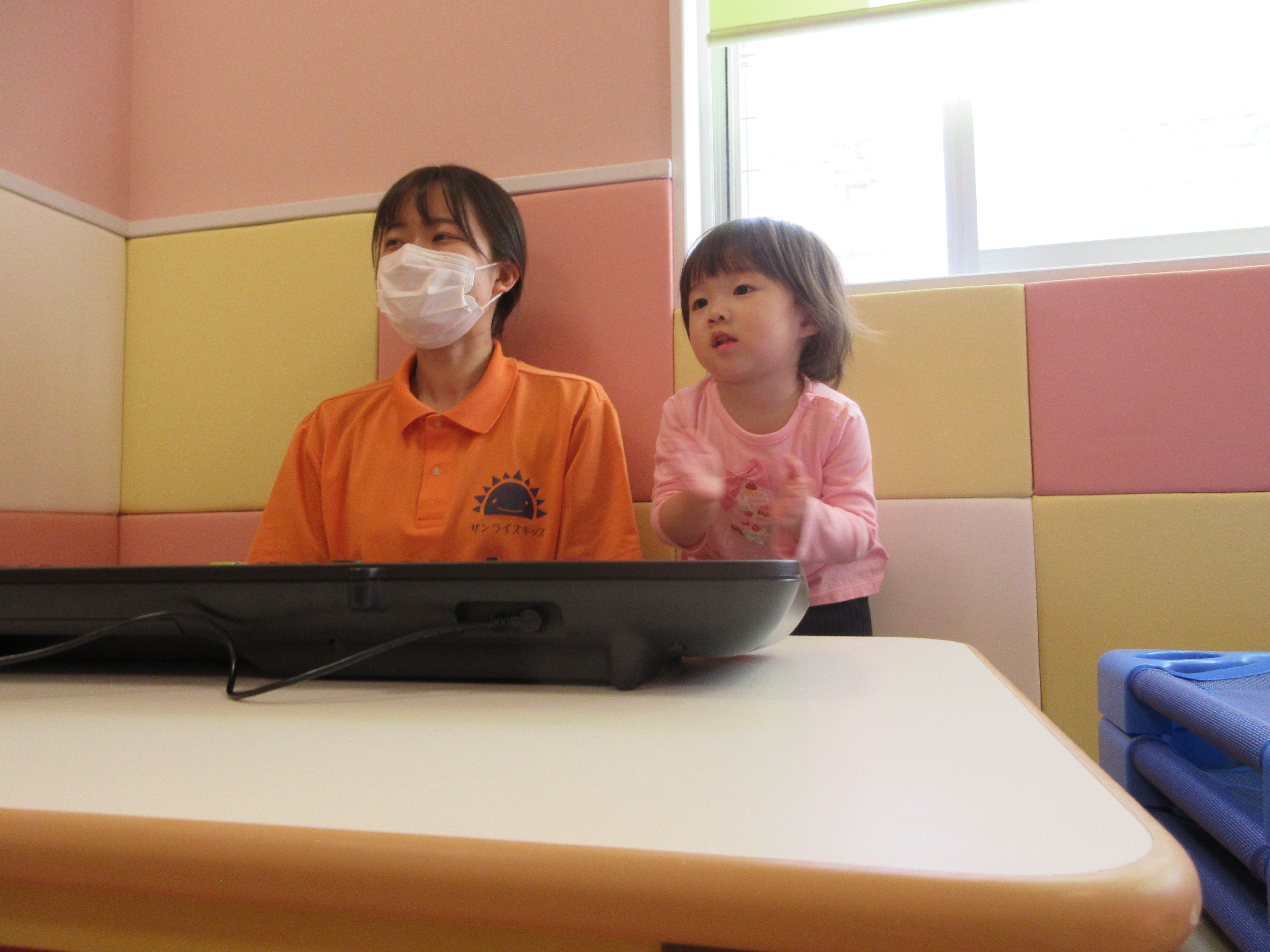 園の様子です( *´艸｀)