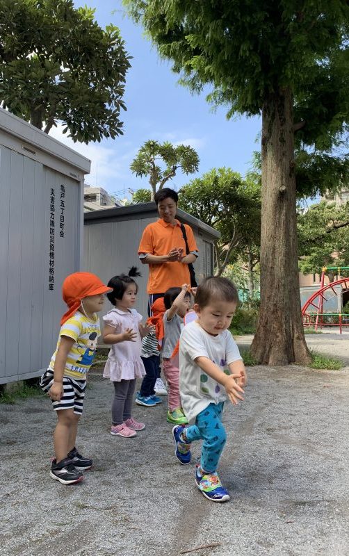 みんなでよーいどん♪