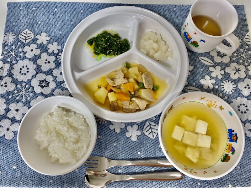 10月21日(金)の給食・おやつ