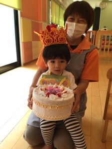 8月のお誕生日会