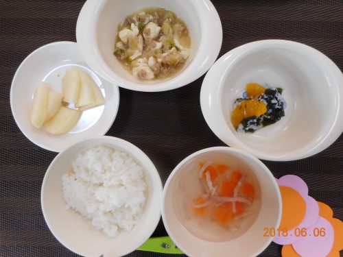 ６月６日（水）のお給食