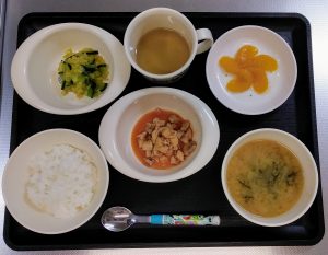 3月13日(土)の給食・おやつ