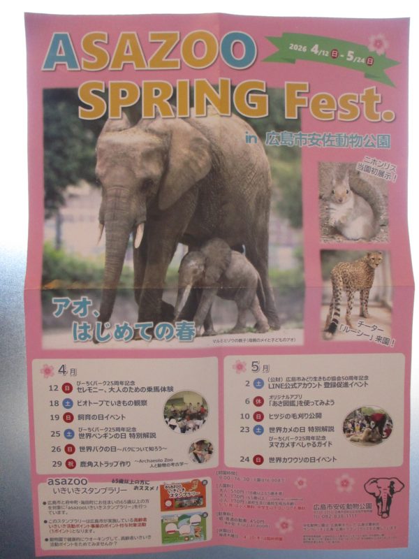 ☆ASAZOO　SPRING　Fest☆　