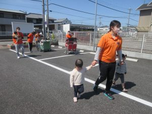 できるかな？火事の避難訓練