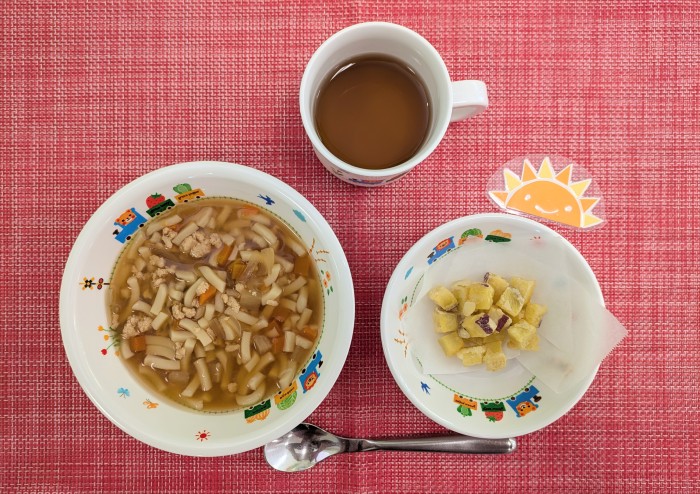 【2月14日㈯の給食・おやつ】