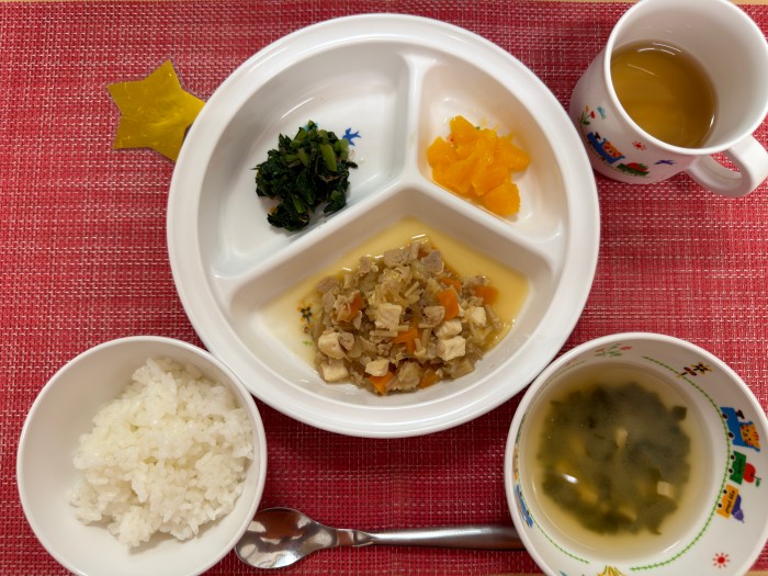 【10月2日㈮の給食・おやつ】