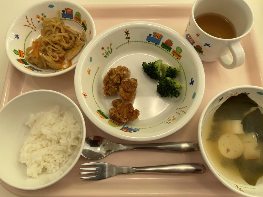 ６月１日(木)の給食・おやつ