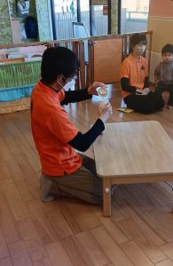 １月のお誕生日会と植栽活動