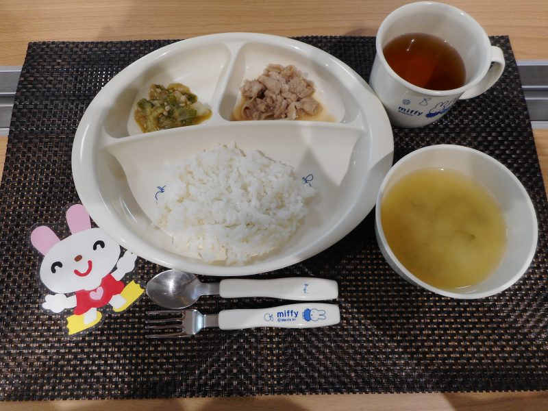 8月8日(水)　乳児食