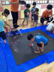 花火の大型制作したよ🎇
