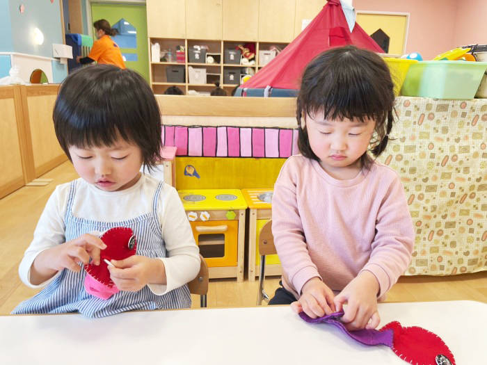 ボタンはめおもちゃ