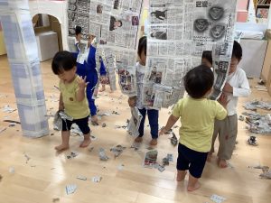 ♫雨の日の子どもたち♫