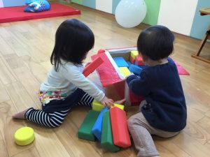 一緒に遊ぶって楽しいね☺️😊