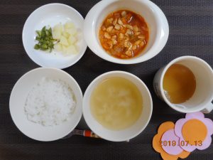 7月13日(土)の給食