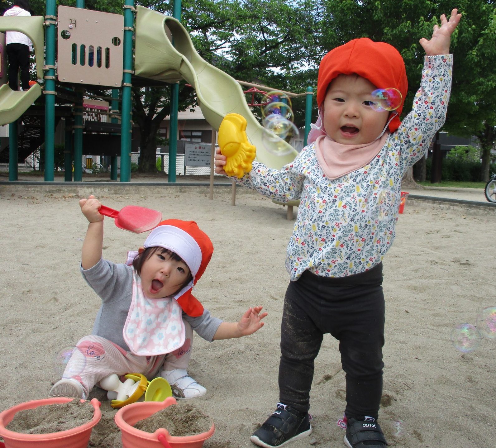 今週の公園遊び?