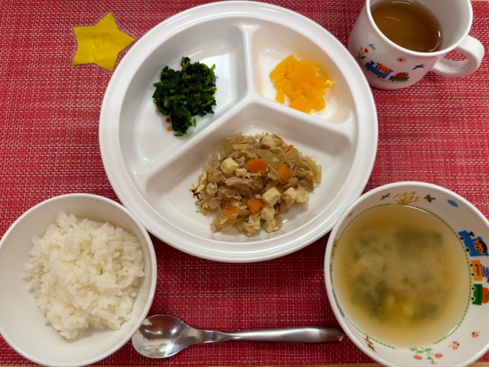 【4月17日㈮の給食・おやつ】