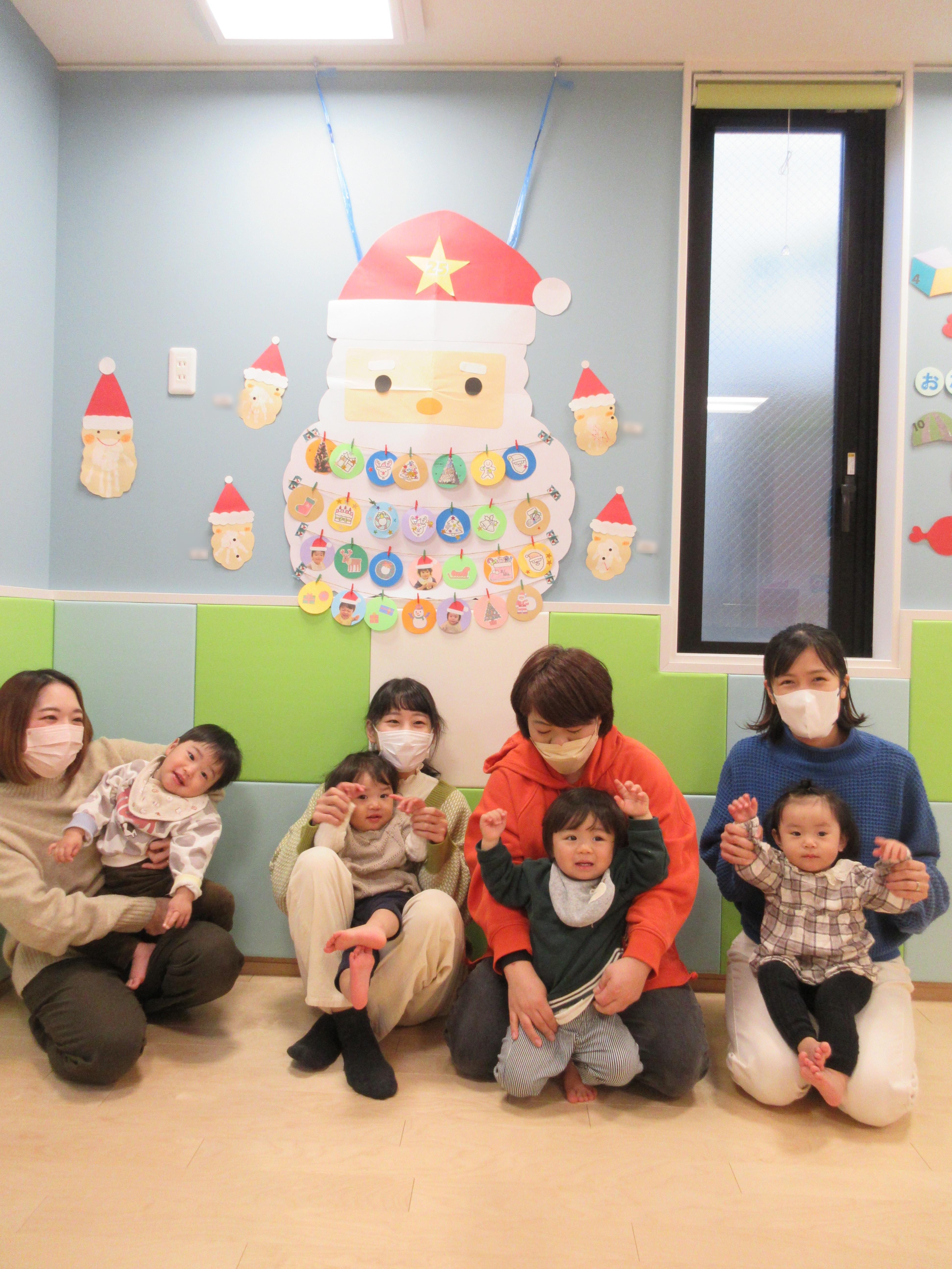 １２・１６　親子発表会の様子＆クリスマス製作＆新町緑地