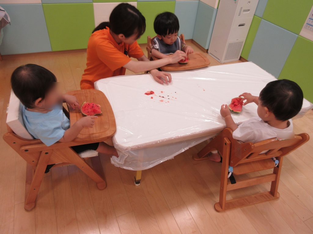 8・15 スライム遊び・夏まつりに向けて…