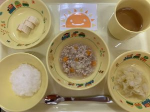 10月2日(金)の給食・おやつ