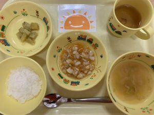 10月9日(金)の給食・おやつ