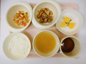 1月9日(土)の給食・おやつ