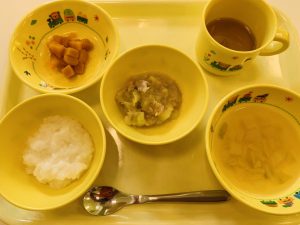 1月25日(月)の給食・おやつ