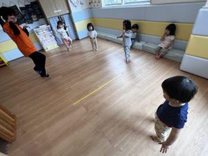 体操で昆虫太極拳を踊ったよ！