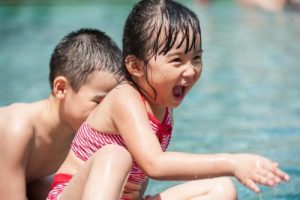 夏本番🌻💦体力のある子どもと水遊び‼︎