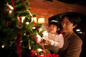 天空のクリスマスツリーで幻想的な世界を🎄