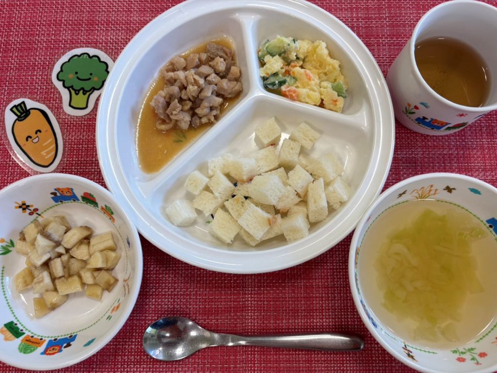 【7月28日㈫の給食・おやつ】