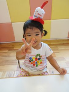 11月生まれのお友達のお誕生会