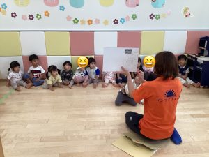 紙芝居を見ました！