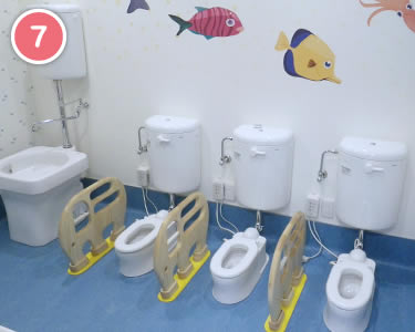 子ども用トイレ