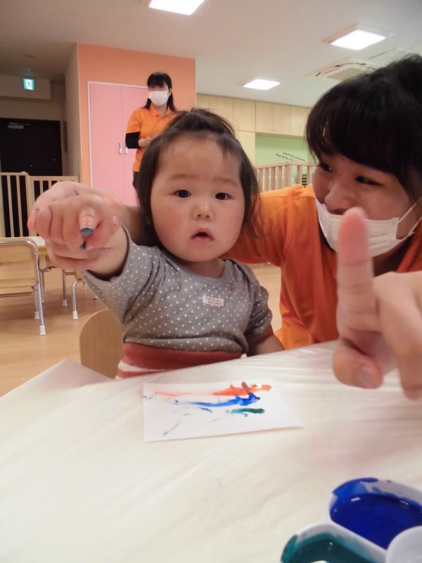 【小規模保育園：小田原園】こどもの日製作