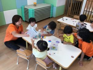 【小規模保育園:小田原園】お盆中の保育園の様子⭐️