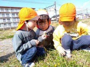 【小規模保育園:小田原園】春みーつけたっ🎵