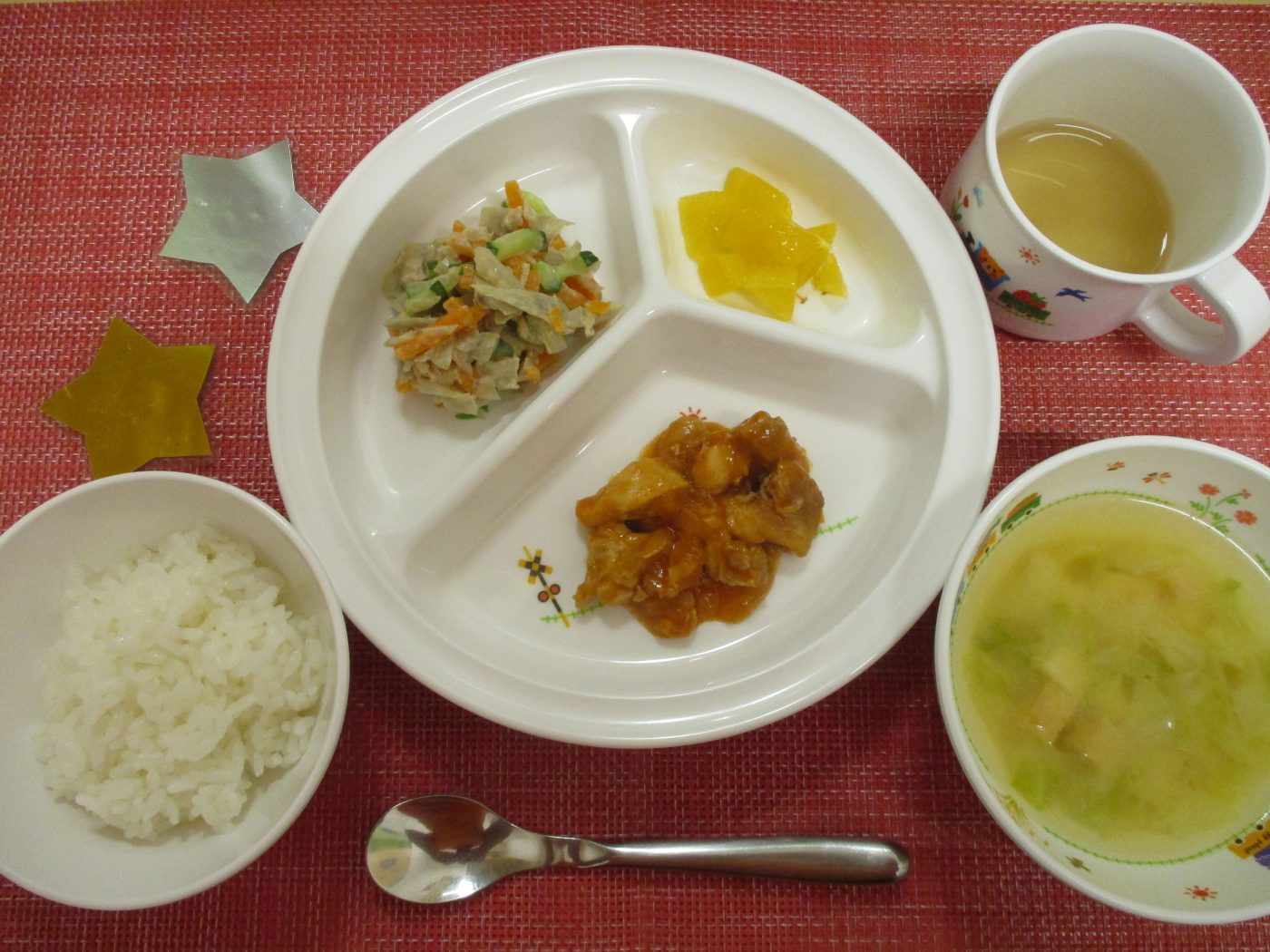 【7月23日(火)の給食・おやつ】