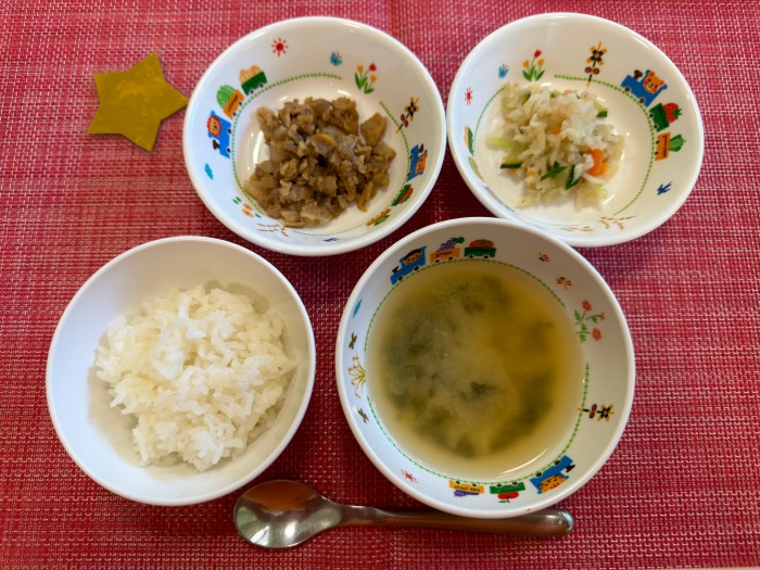 【5月13日㈬の給食・おやつ】