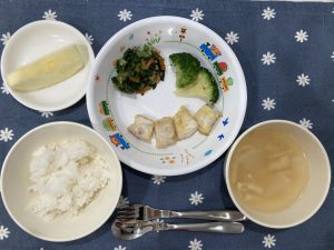 1月11日(水)の給食・おやつ