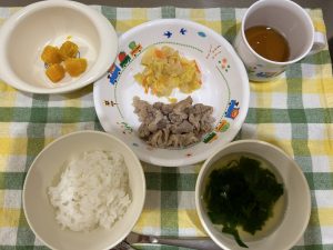 1月24日(火)の給食・おやつ