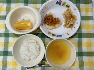 1月19日(木)の給食・おやつ