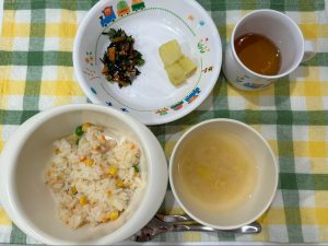 5月20日（土）の給食・おやつ