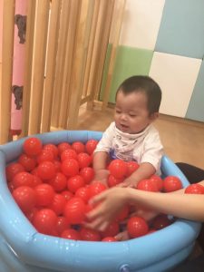 ♪室内遊び楽しいな♪