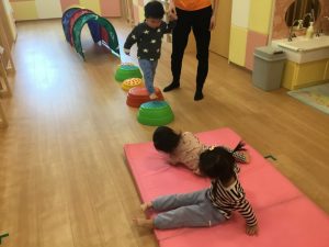 体をたくさん動かして遊んだよ☆