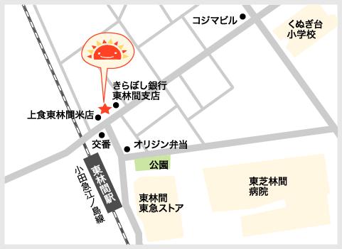 サンライズキッズ保育園 相模原園 周辺地図