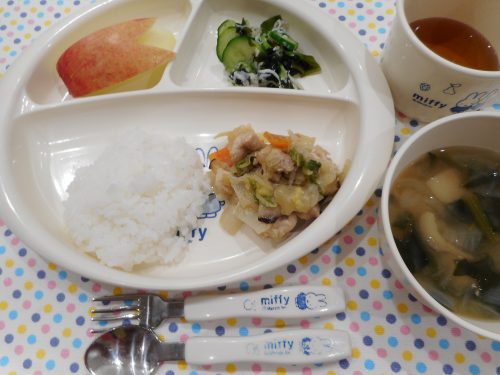 4月１８日の給食(^^)v