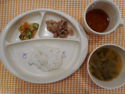 8月8日の給食(^_-)-☆